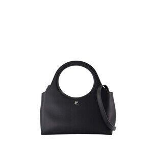 Courrèges Holy Day Shoulder Bag - Leather - Black - NWT